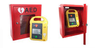 Κόκκινο ανησυχημένο γραφείο τοίχων AED για την υποστήριξη υπηρεσιών συνήθειας Defibrillators