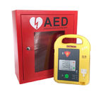 Κόκκινο ανησυχημένο γραφείο τοίχων AED για την υποστήριξη υπηρεσιών συνήθειας Defibrillators