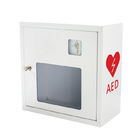 Κλειδώσιμα γραφείο AED/πλαίσιο 370x370x170mm τοίχων AED με το κλειδί έκτακτης ανάγκης