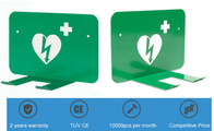 Διάβρωσης αντίστασης AED Defibrillator τοίχος Zoll υποστηριγμάτων ο πράσινος τοποθετεί εύρωστο