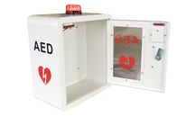 Κυρτή γωνιών υψηλή ασφάλεια κιβωτίων AED Defibrillator τοποθετημένη τοίχος για εσωτερικό