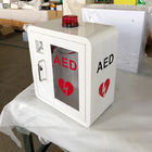 Ανθεκτική χάλυβα εσωτερική χρήση γραφείων AED Defibrillator με την κυρτή γωνία