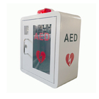 Καθολικό εσωτερικό λευκό ανησυχημένο μέταλλο γραφείο τοίχων AED Defibrillator