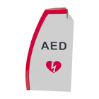 Ο καθολικός κόκκινος κυρτός ανησυχημένος τοίχος τοποθετεί το γραφείο AED για το φωτισμό