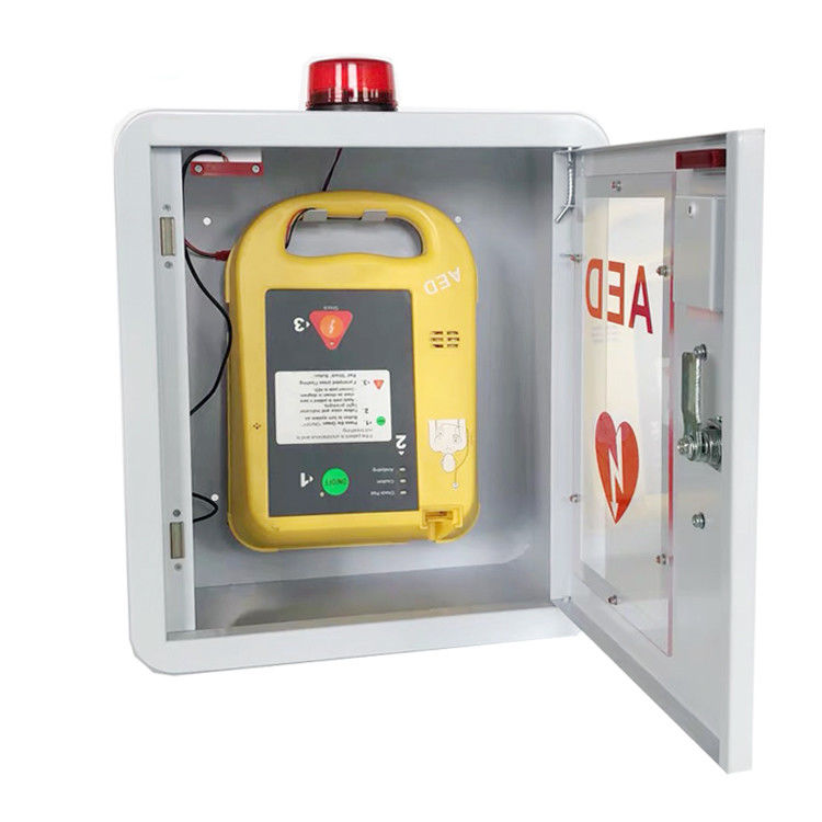 Στρογγυλά Defibrillator γραφεία AED γωνιών με την ελαφριά έγκριση CE στροβοσκόπιων