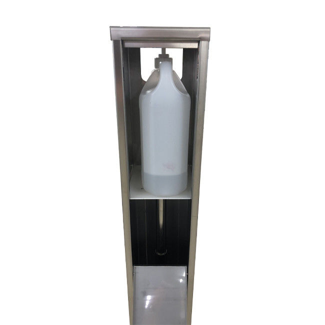 Μεγάλος όγκος Sanitizer χεριών αντλιών πενταλιών ανοξείδωτου Touchless 1 γαλονιού ελεύθερη στάση διανομέων